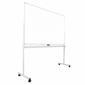 Whiteboard on wheels ECO 120×180 cm, white