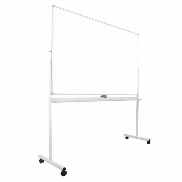 Whiteboard on wheels ECO 120&times;180 cm, white