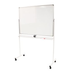 Whiteboard on wheels ECO 120&times;180 cm, white