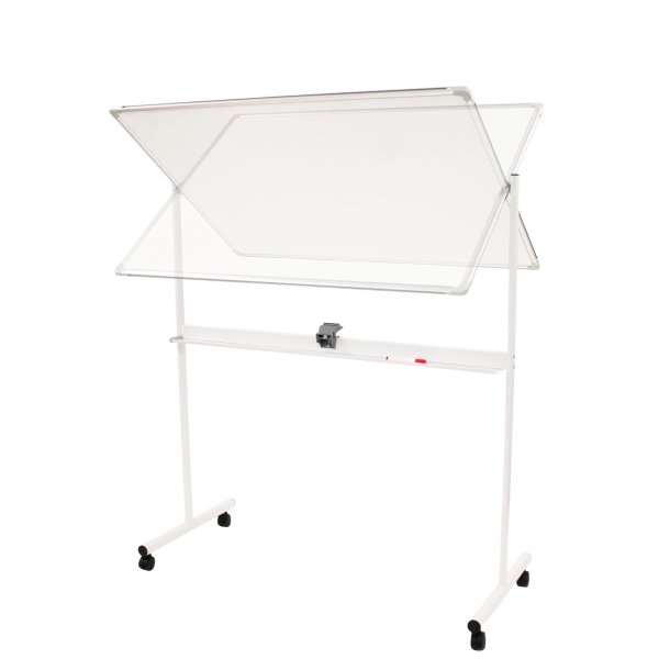 Whiteboard on wheels ECO 120&times;180 cm, white