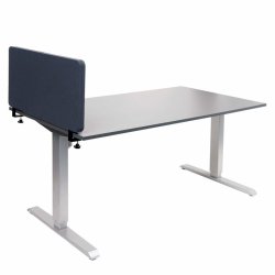 Eco Soft desk screen - 76&times;40 cm, anthracite