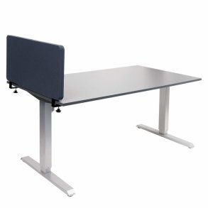 Eco Soft skrivbordsskärm - 76×40 cm, antracit