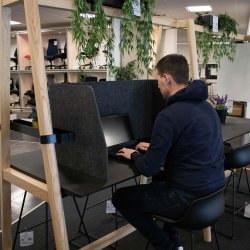 Foldable table screen ECO - Large