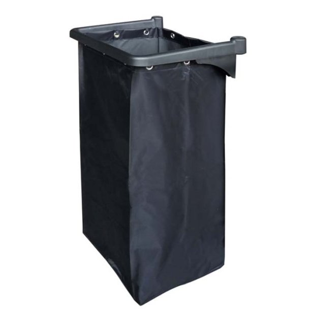 Frame + garbage bag for trolley