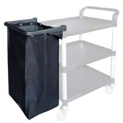 Frame + garbage bag for trolley