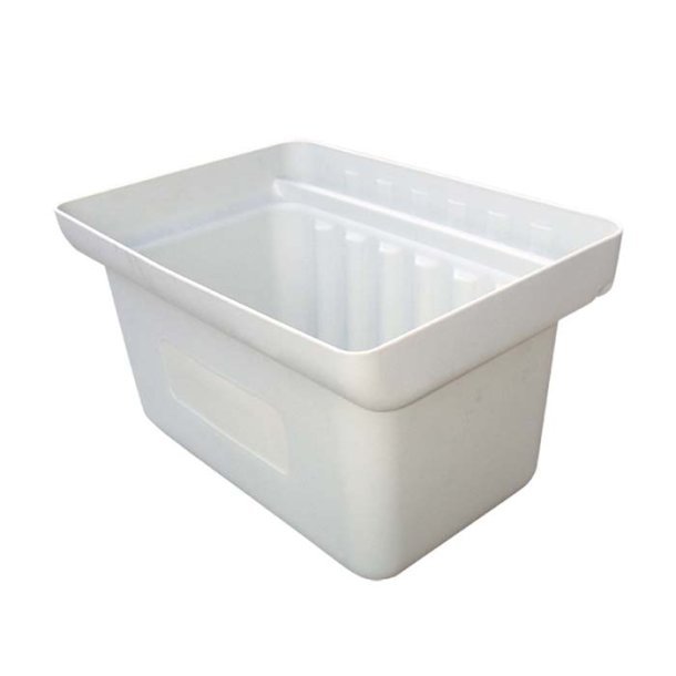 Small bucket for trolley (light grey)