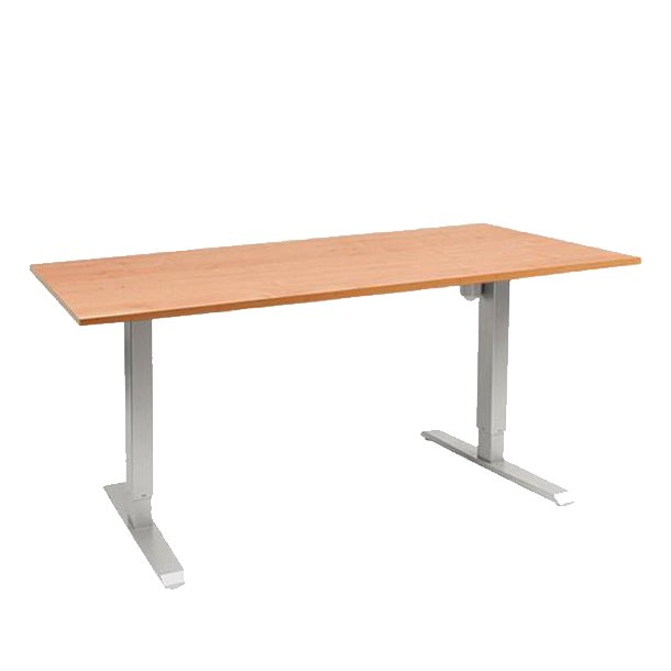 EP 2800 Height adjustable table - Decor laminate 80x140 cm (Anthracite)