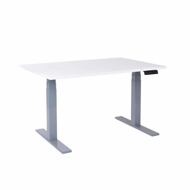 EP 6000 Height adjustable table - Decor laminate 80x140 cm (White)