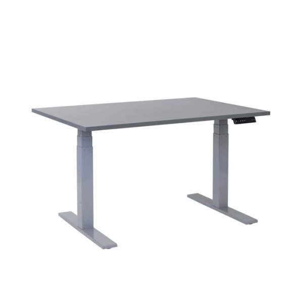 EP 6000 Height adjustable table - Decor laminate 80x140 cm (Anthracite)