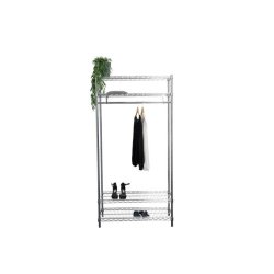 Wire rack Wirefix 46x91x200 h cm