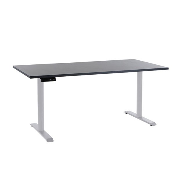 EP 3000 Height adjustable table - Decor laminate 80x160 cm (Table top anthracite)