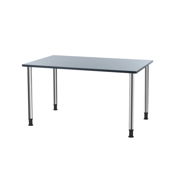 Oporto Futura canteen table, 130&times;80 cm, blank (anthracite)