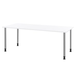 Oporto Futura canteen table, 180×80 cm, blank (Table top white)