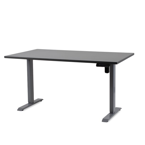 EP 2600 Height adjustable table - Decor laminate 80x160 cm (Table top anthracite)