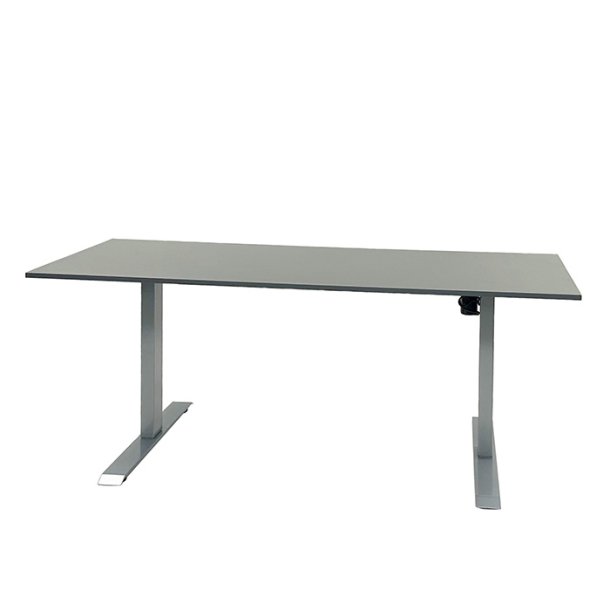 EP 2600 Height adjustable table - Aluminum frame, Decor laminate 60x180 cm