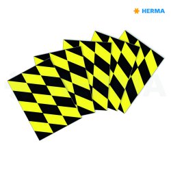Herma etiket "Gulv markering" sort/gul (5)