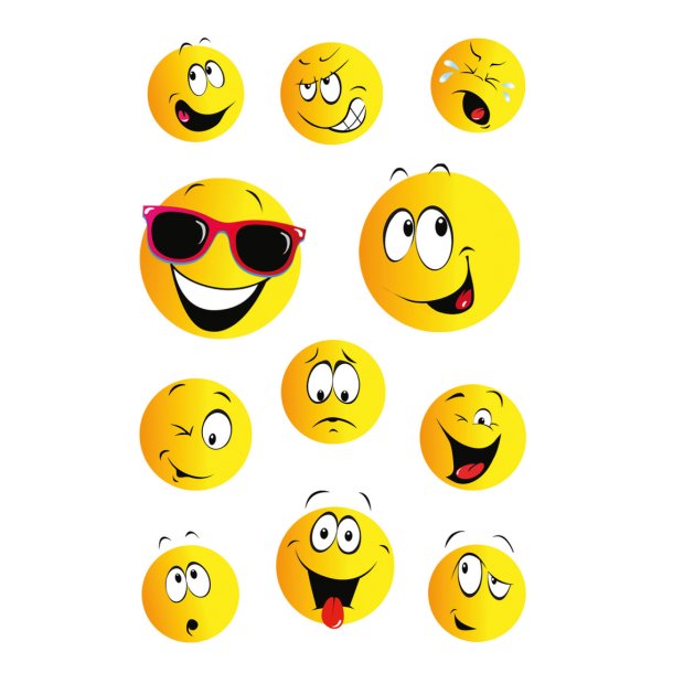 Herma stickers Decor smileys (3)