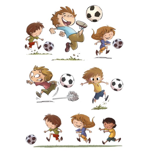 Herma stickers Decor fodbold venner (3)