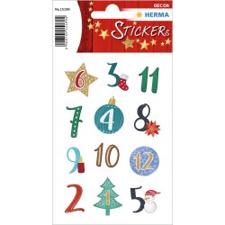Herma stickers Christmas 1-24 julekalender (2)