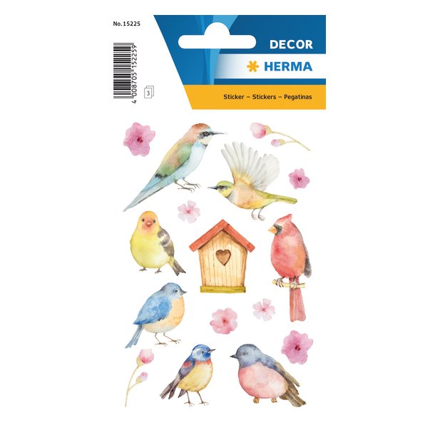 Herma stickers Decor sangfugle (3)