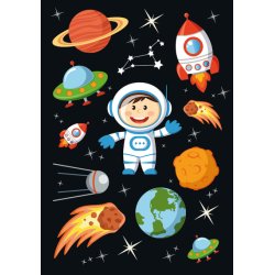 Herma stickers Decor astronaut (3)