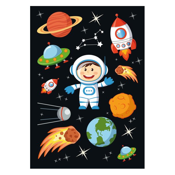 Herma stickers Decor astronaut (3)