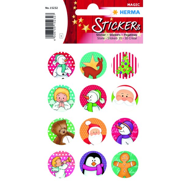 Herma stickers Magic julesymboler (1)