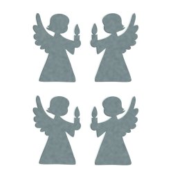 Herma stickers Magic juleengel slv (1)