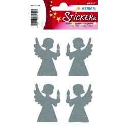 Herma stickers Magic juleengel slv (1)