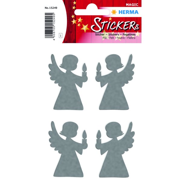 Herma stickers Magic juleengel slv (1)