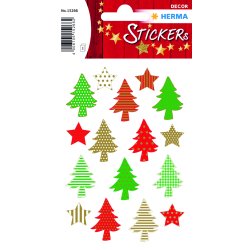 Herma stickers Decor juletrer (3)