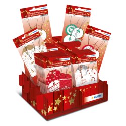 Herma stickers julegavemrker display (60)