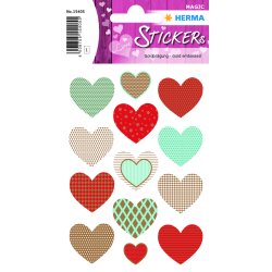 Herma stickers Magic Valentine's Day hjerter (1)