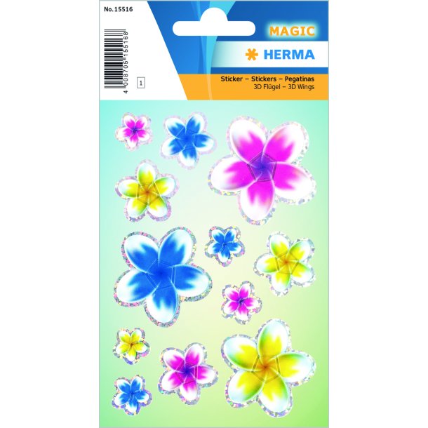 Herma stickers Magic blomster 3D (1)