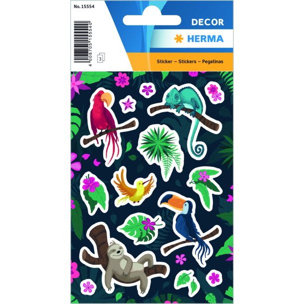 Herma stickers Decor tropiske dyr (3)