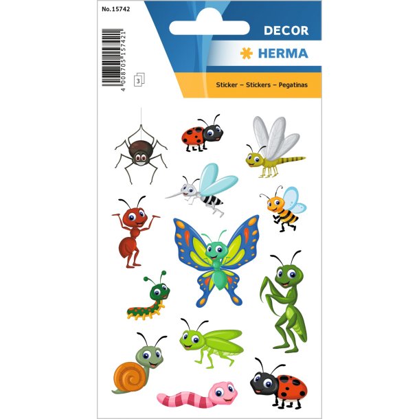 Herma stickers Decor insekter (3)