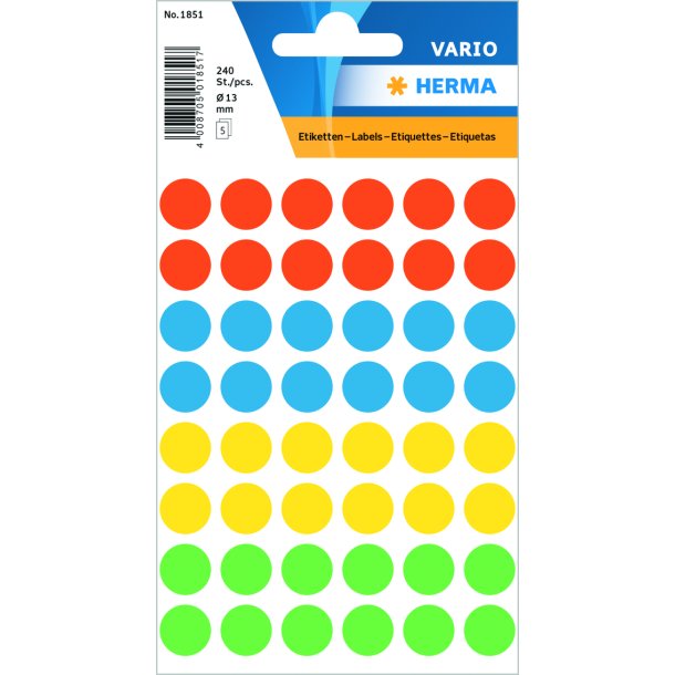 Herma etiket manuel 13 ass (240)