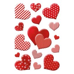 Herma stickers Decor mnstret  hjerter (3)
