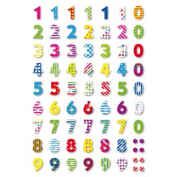 Herma stickers Magic farvede tal (1)