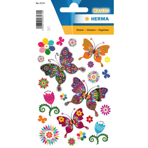 Herma stickers Magic sommerfugle (1)