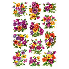 Herma stickers Decor violbuket (2)