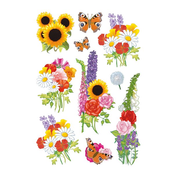 Herma stickers Decor blomsterbuket (3)