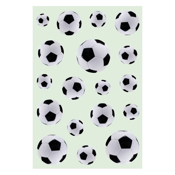 Herma stickers Decor fodbolde (3)