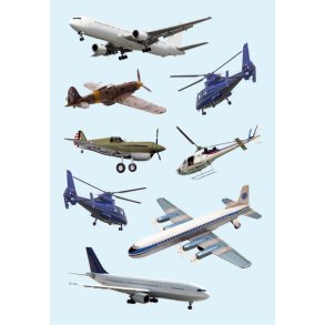 Herma stickers Decor flyvemaskiner (3)
