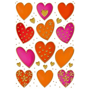Herma stickers Decor hjerter (2)