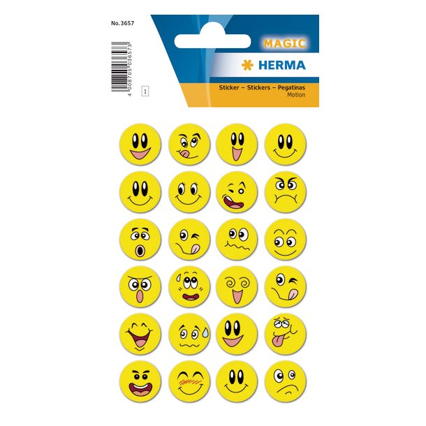 Herma stickers Magic smileys (1)