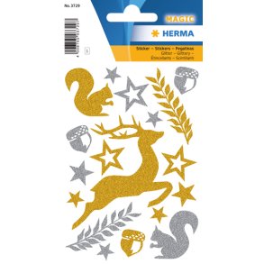 Herma stickers Magic juleskovdyr (1)