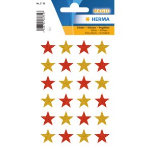 Herma stickers Magic julestjerner (1)