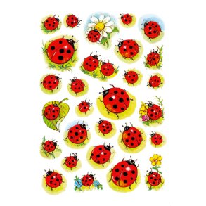 Herma stickers Decor mariehns/blomster (3)