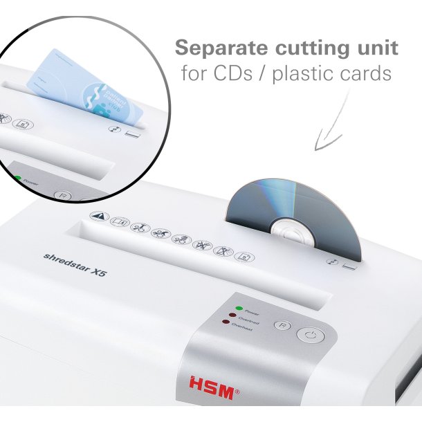 HSM Shredstar makulator X15 P4 4x37 konfetti